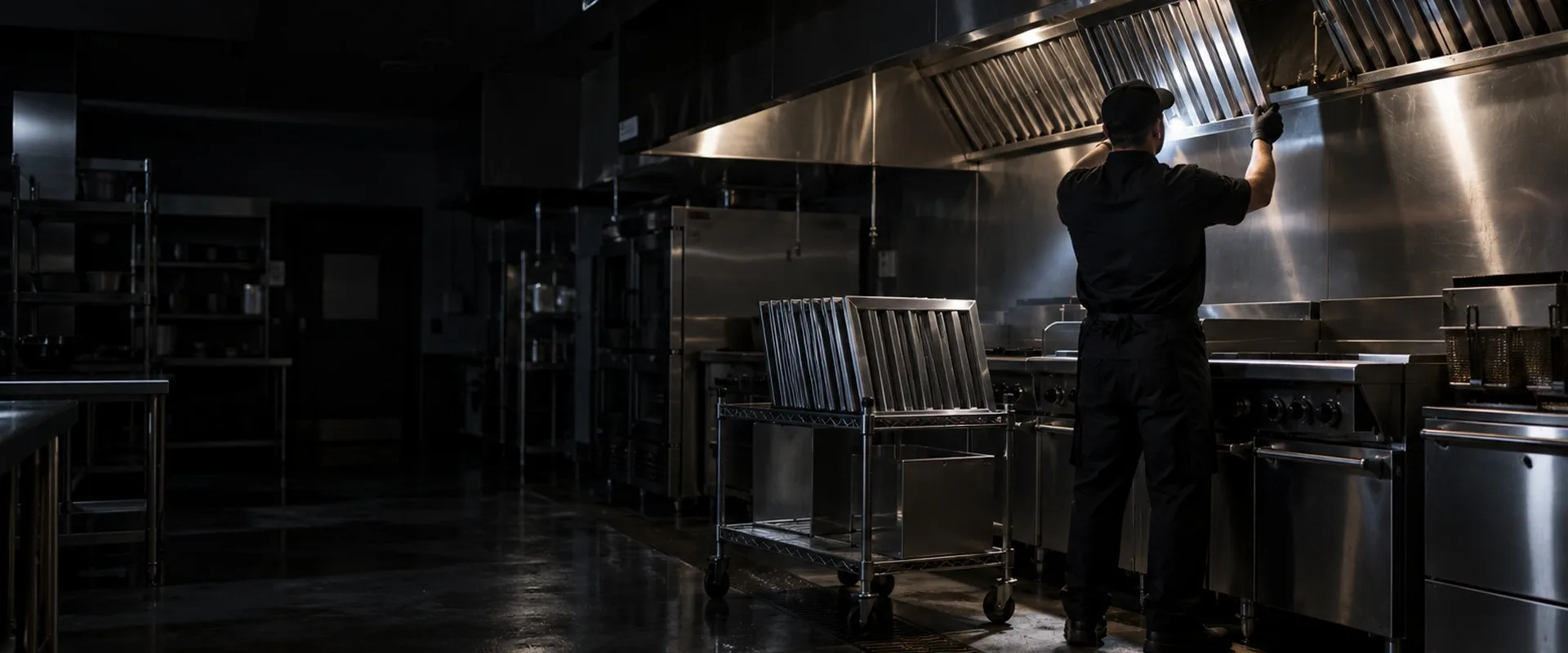 Commercial Kitchen Hood Service and Maintenance